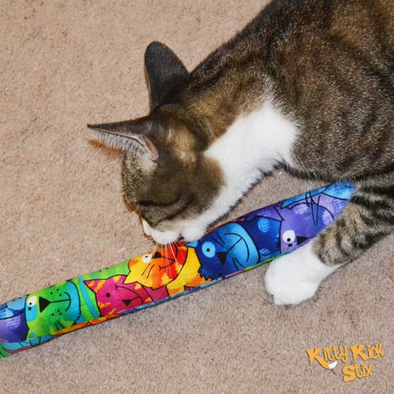 11 Kitty Kick Stick Catnip Kickers single Stix Etsy