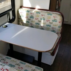 RV Camper Cushion covers, Upholstery for RVs Campers, motor homes, dinette covers, customize fabric & sizing PLEASE READ Item details