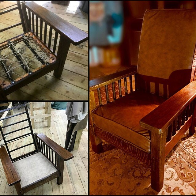 Custom Leather cushions, brown leather, boxed cushion, DO NOT PURCHASE