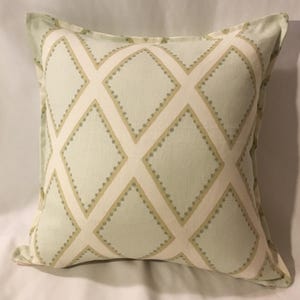 Pillow Covers COM any size in Customers own fabric - zippered and professionally finished