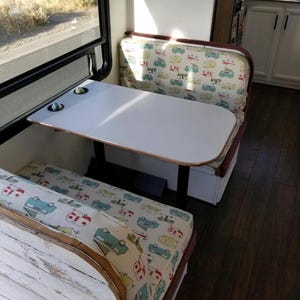 RV Camper Cushion covers, Upholstery for RVs Campers, motor homes, banquet covers, customize fabric & sizing PLEASE READ Item details