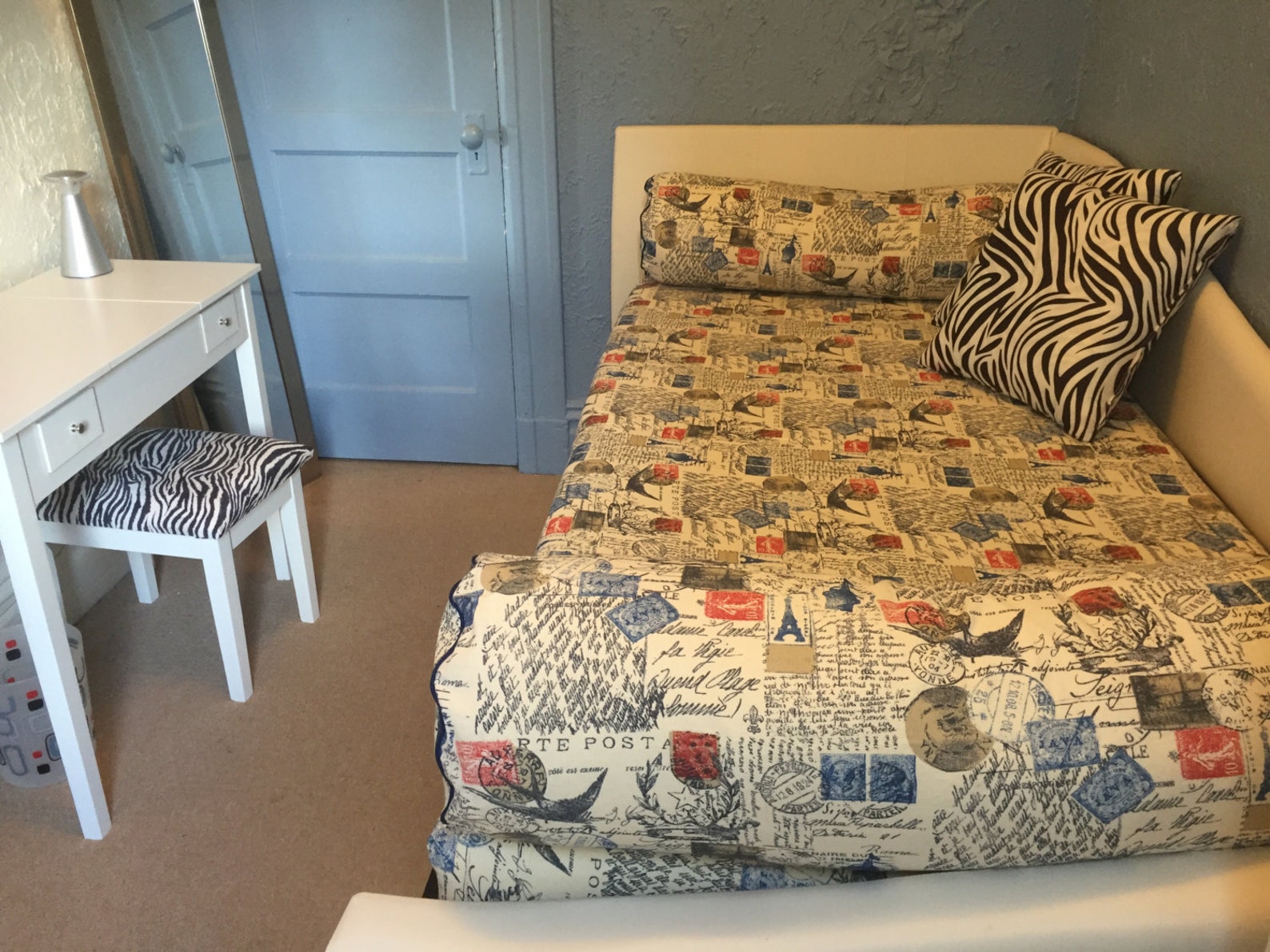 Fitted Daybed Cover in Twin Twin Xl and Full Mattress Cover Etsy