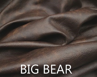 Leather Samples in Dakota Scratch Resistant Collection