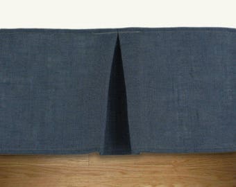 Custom Fabric Bed Skirt: Inverted Pleat, Daybed, Twin, Full, Queen