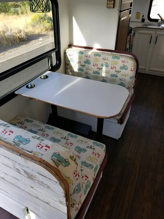 RV Camper Cushion covers, Upholstery for RVs Campers, motor homes, dinette covers, customize fabric & sizing PLEASE READ Item details