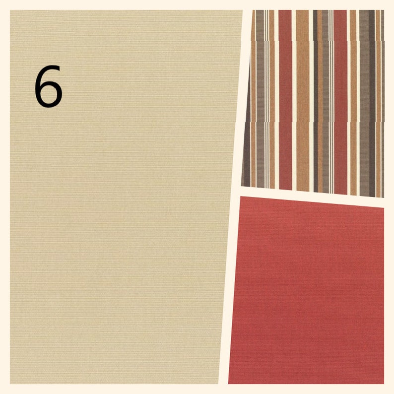 Sunbrella CRIB Outdoor Mattress Swing Cover and Pillows Set Etsy