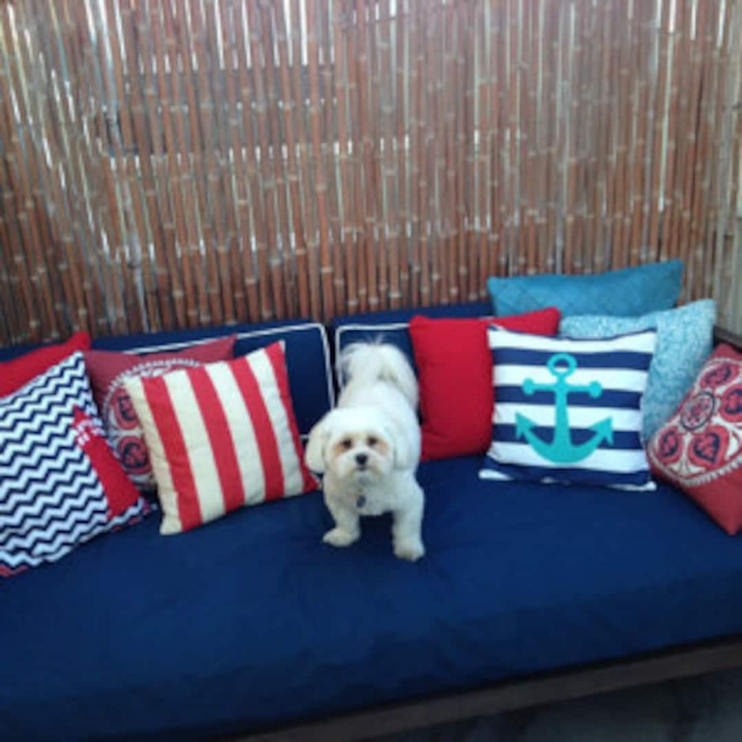 Sunbrella TWIN Daybed Fitted Mattress Cover, Outdoor Swing Mattress