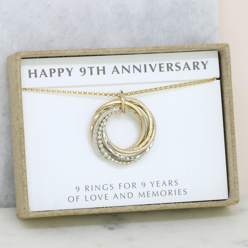 meaningful gift for wife 9 year wedding anniversary gift LILIA for girlfriend 9th anniversary gift for wife