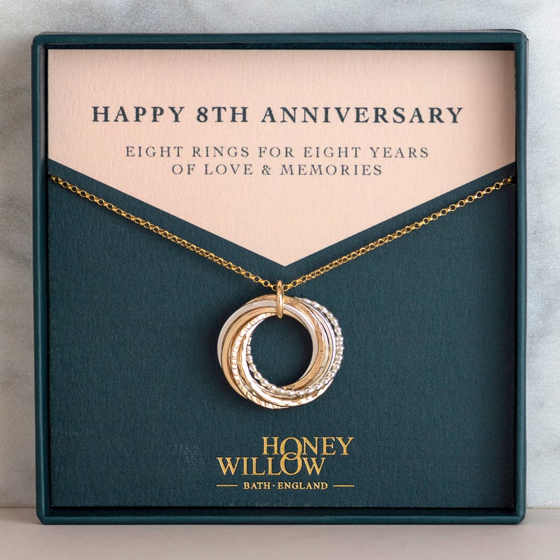 8th Anniversary Gift for Wife 8 Year Wedding Anniversary