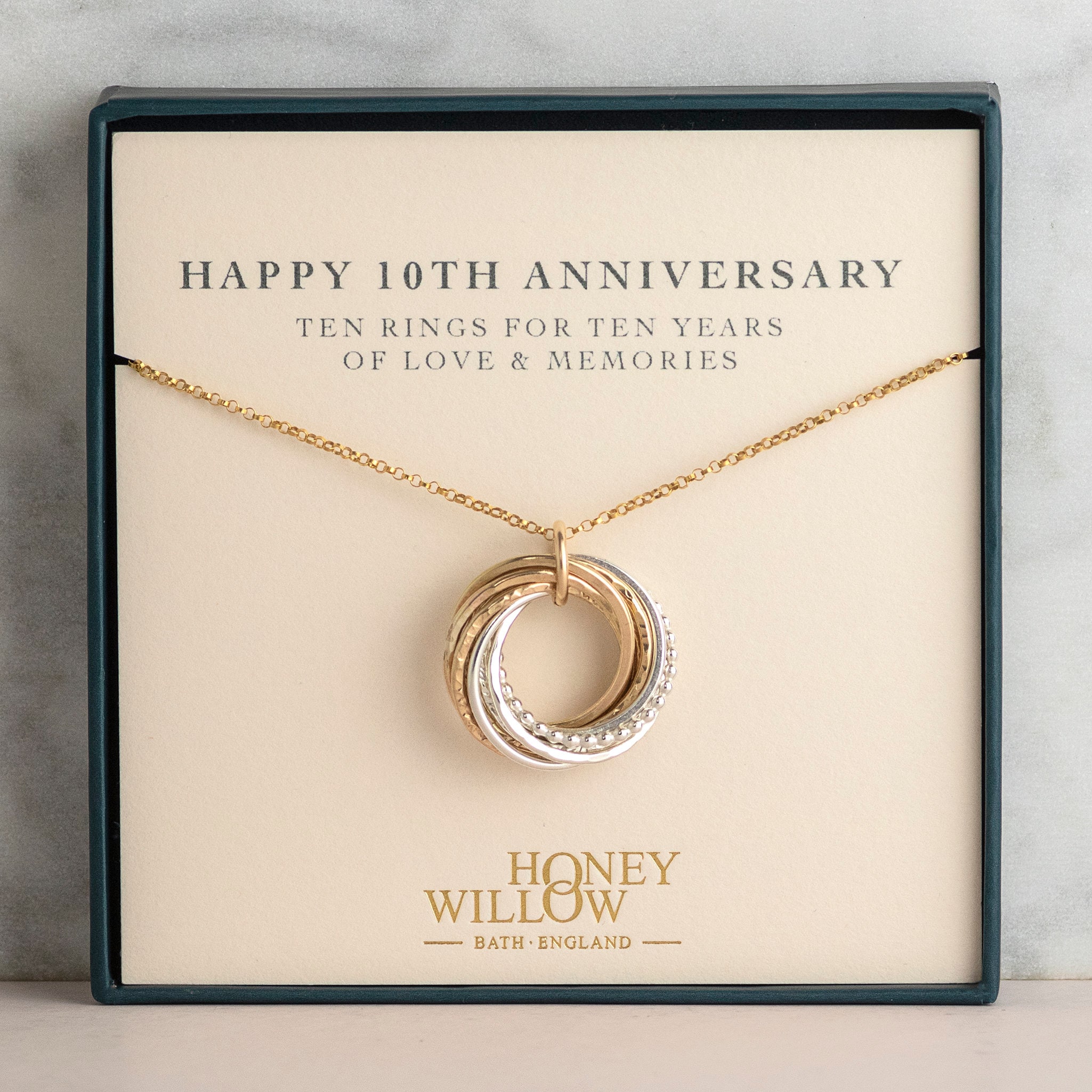 10 Year Anniversary Gift 10th Wedding Anniversary Present Etsy