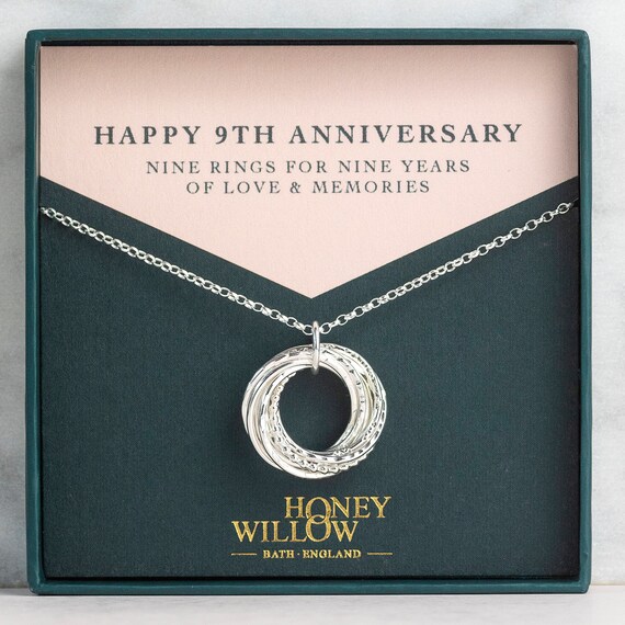 meaningful gift for wife 9 year wedding anniversary gift LILIA for girlfriend 9th anniversary gift for wife