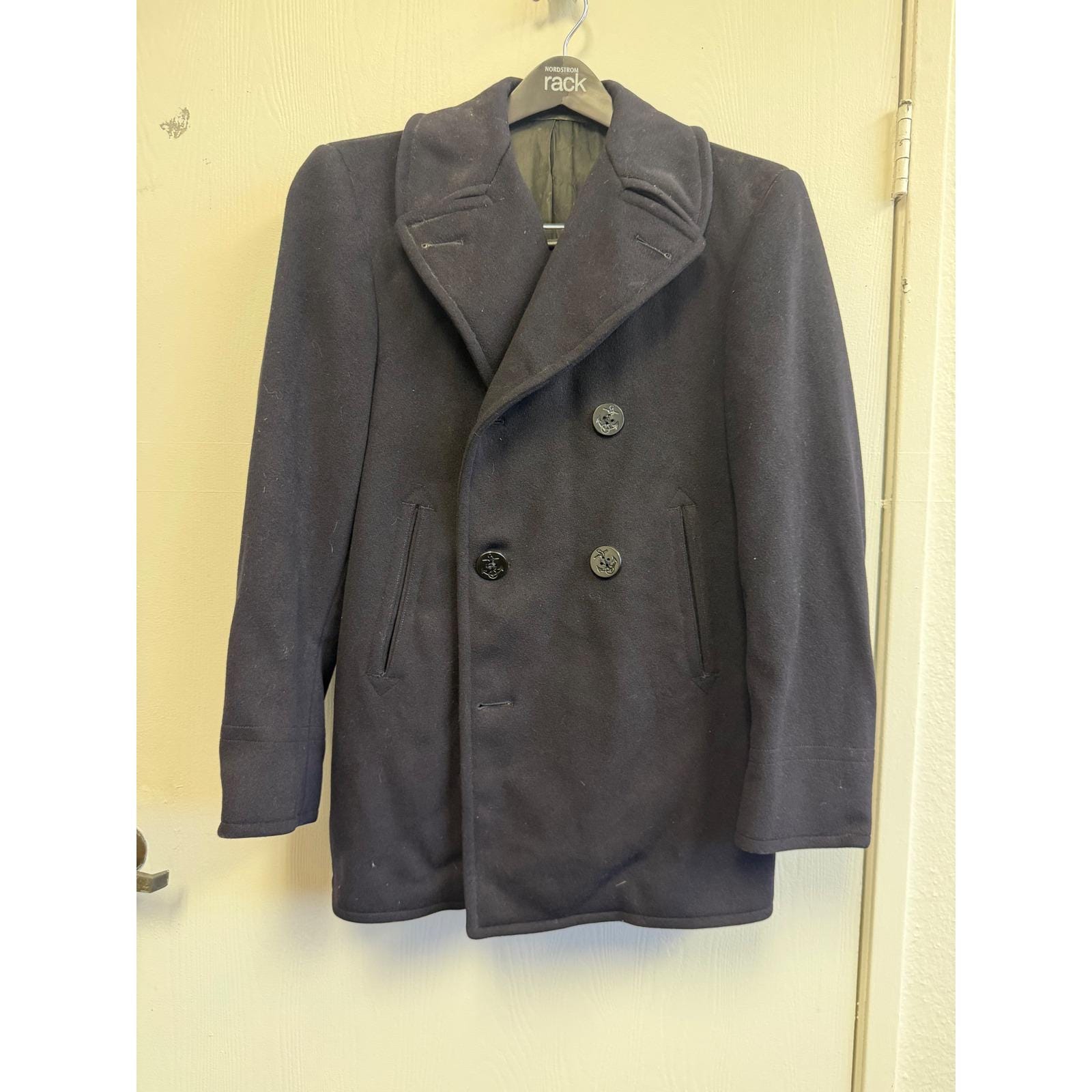 Us Navy Wool 1960s Peacoat - Etsy
