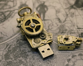 Steampunk 32 Gb USB Flash drive
