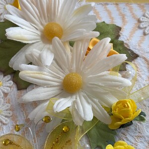 Belle carte d'anniversaire de marguerite, carte d'anniversaire, carte d'adolescent, carte de bonjour, carte de pensée à vous, carte de remerciement, carte d'AMOUR, carte de mariage