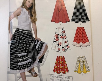 Sewing Patterns New Look Naaipatroon 6456A Wikkelrok In Vier