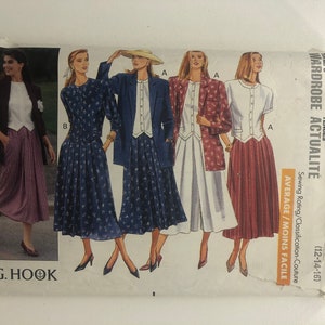 Butterick 4564 Butterick 4564 Jacket, Tops, Skirts & Culottes