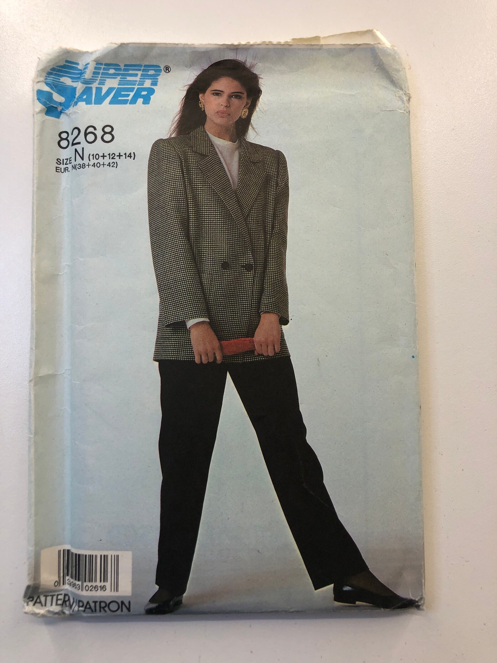 Simplicity 8268 Sewing Pattern Uncut Ladies Business Suit Etsy