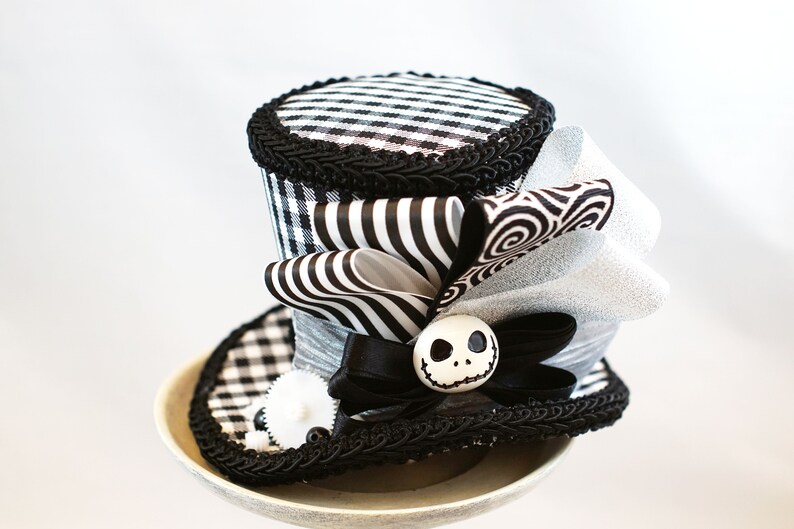 Halloween Top Hat Tea Party Hat Mini Top Hat Fascinatormini Etsy Canada