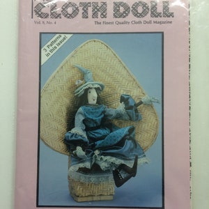 The Cloth Doll bewitching bekinda doll pattern by betty auth 1991