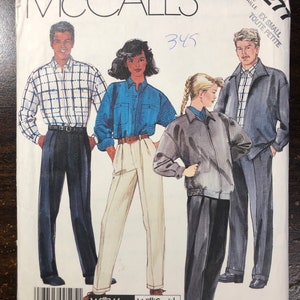 McCalls 3277 Sewing Pattern Willi Wear / Willi Smith Adult Dress