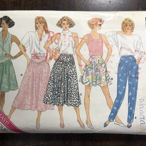 Butterick 4657 Sewing Pattern Uncut size 6-8-10 Skirt, Culottes and Pants/ Butterick 4873