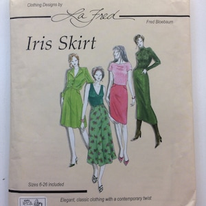 La Fied Iris Skirt sewing pattern