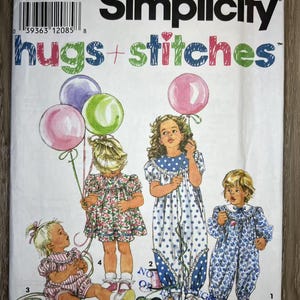 Simplicity Sewing Pattern: Children's Clothing - Uncut (Size 1/2-6)