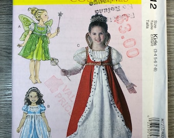 McCall&#39;s M7212 Kinder, Mädchen-Kostüme / McCall&#39;s 2340 Kinderkostüm Halloween Dress Up Schnittmuster