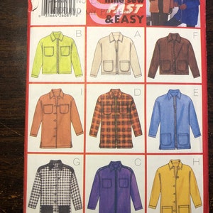 Butterick Sewing Pattern 5151 size 8-12 Misses&#39; Petite Jacket  / Butterick Sewing Pattern 5207 size 6-10 Misses Petite Vest 9 Variations