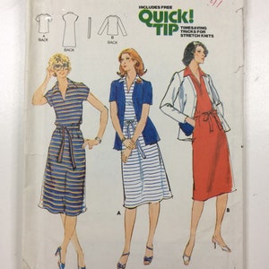 Butterick 5862, Schnittmuster, Größe 16,5 Damen Midi Kleid Knopf daunen jacke