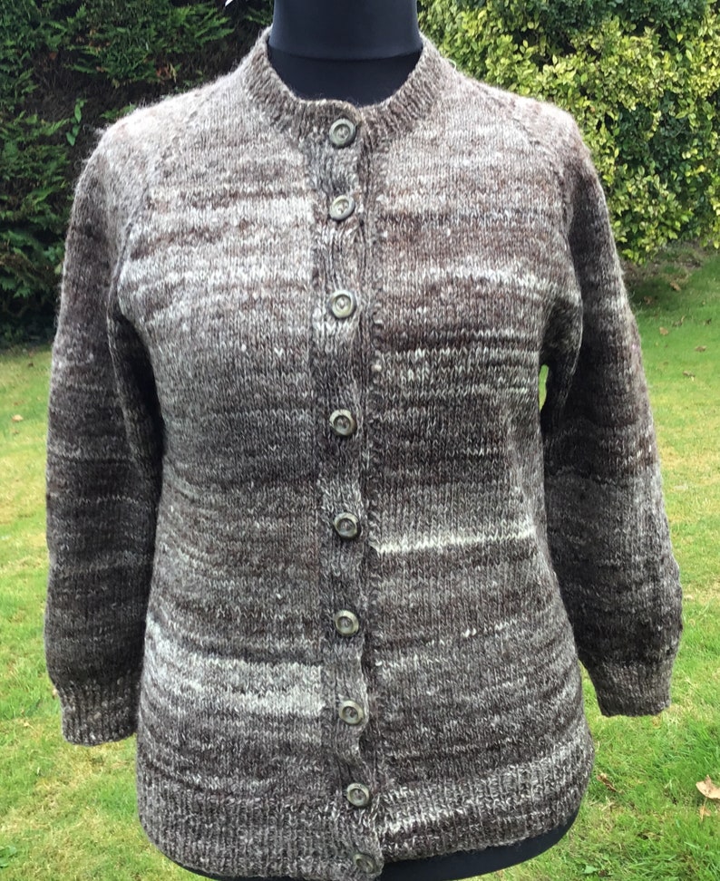 Handspun Jacob wool jacket