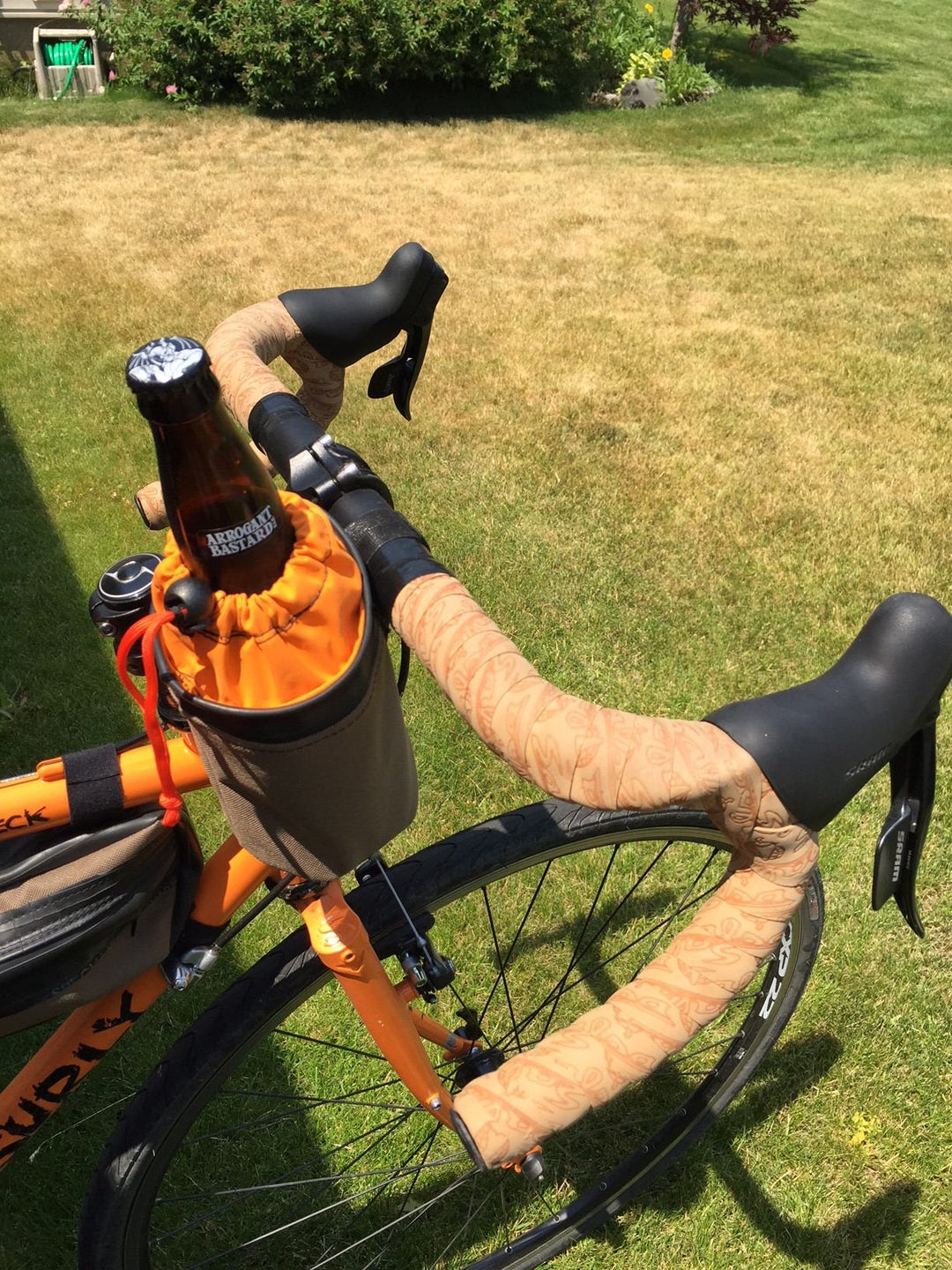 BAR BUCKET Handlebar Mounted Carrier for Your Water Bottle or
