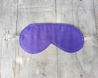 Sleeping Mask "purple", Eye Mask, Restorative Yoga Prop, Eye Cover, Eye Shade, better rest, resting tool, fabric sleep mask, gift for her