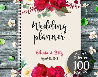 bohemian wedding planner diy wedding binder wedding etsy