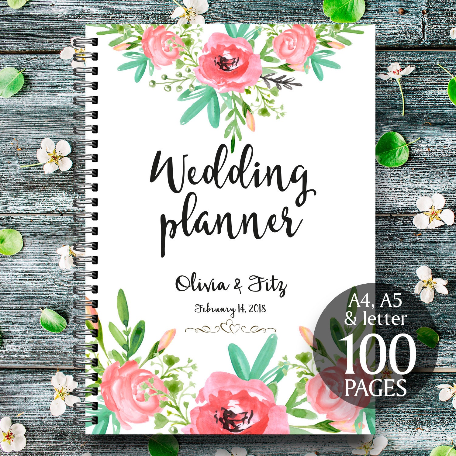 bohemian wedding planner diy wedding binder wedding checklist