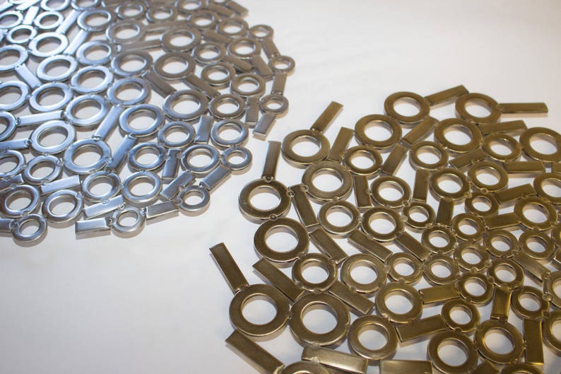 Stainless Steel Metal Wall Art Sculpture Placemat Etsy