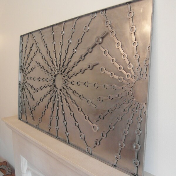 Picture of Metal Wall Sculpture - Etsy UK