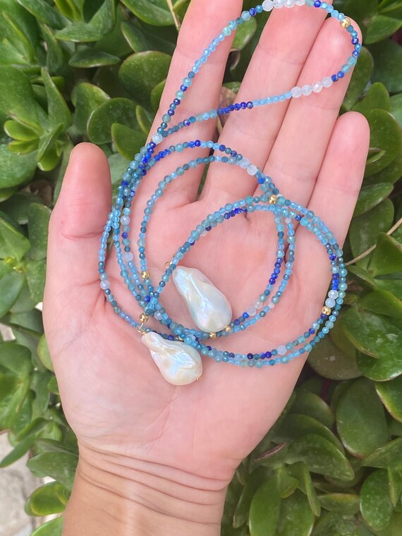 Mixed 2024 stone necklace