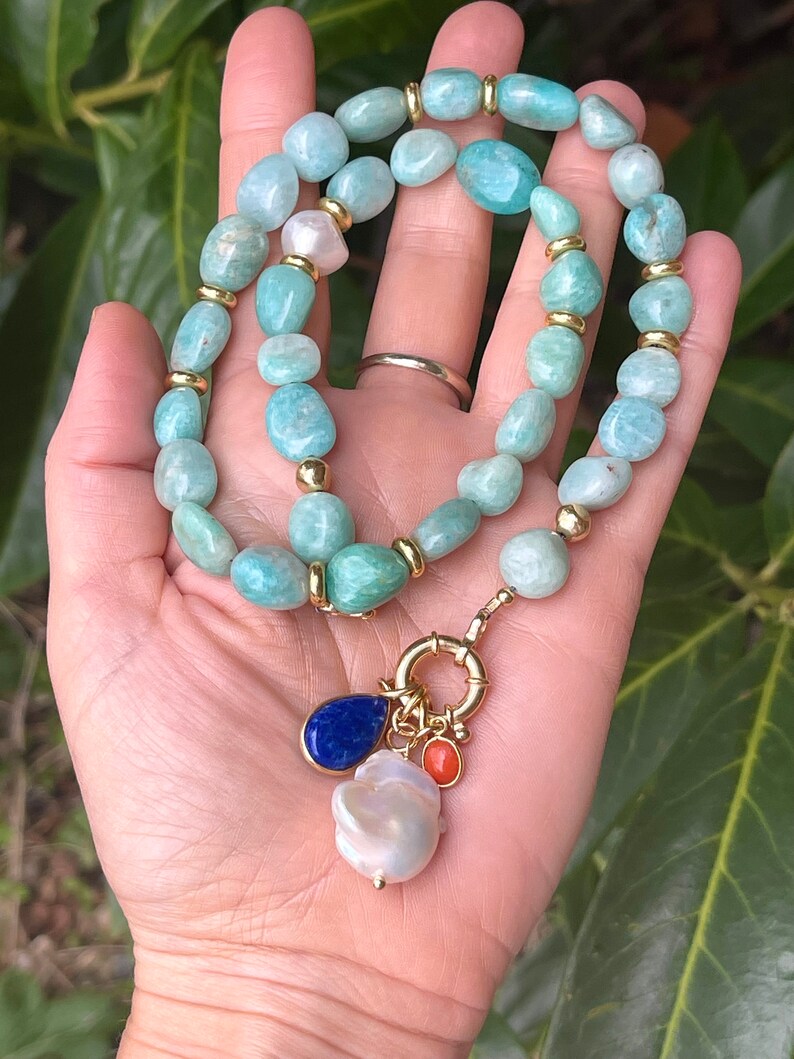 Emory Necklace Amazonite Short main image 0