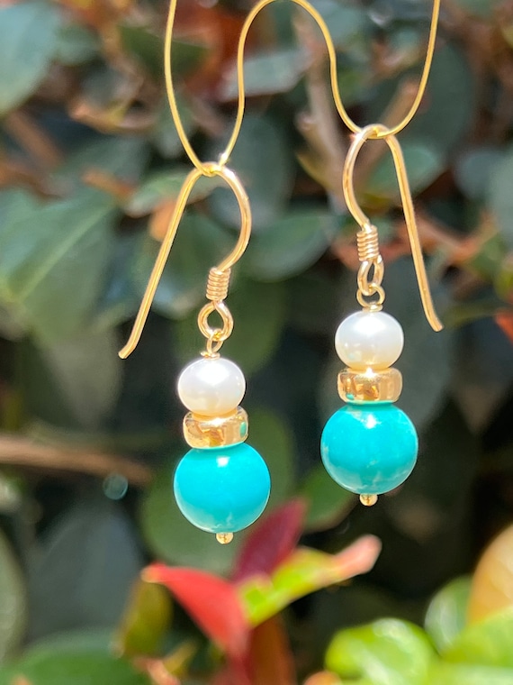 Perles Argent Et Turquoise - Neuf Sans Emballage, Bijoux Fantaisie Ou Création