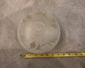 Ceiling Light Globe Glass Grapes Fixture 1970s