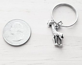 Giraffe Keychain - Giraffe Gift Idea - Giraffe Gift - Giraffe Key Chain Accessory - Giraffe Keychain