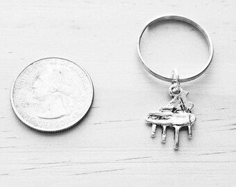 Piano Keychain - Piano Gift Idea - Piano Gift - Piano Key Chain Accessory - Piano Keychain - Music Keychain - Music Gift