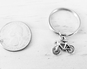 Bicycle Keychain - Bike Gift Idea - Bicycle Gift - Bike Key Chain Accessory - Bike Keychain - Biking Keychain - Bike Lover Gift