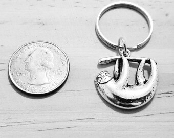 Sloth Keychain - Sloth Gift Idea - Sloth Gift - Sloth Accessory