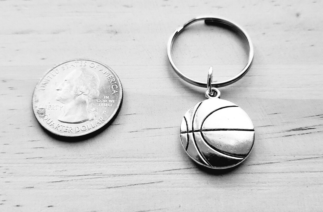Basketball Keychain Basketball Gift Basketball Stocking Stuffer
