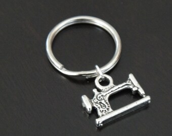 Sewing Machine Key Chain - Sewing Keychain - Sewing Gift