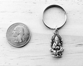 Ganpati Keychain - Ganesh Gift Idea - Ganesh Gift - Ganesh Key Chain Accessory - Ganesh Keychain - Ganesh God Keychain - Hindu God Gift