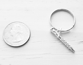 Clarinet Keychain - Clarinet Gift Idea - Clarinet Gift - Clarinet Key Chain Accessory - Clarinet Keychain - Music Keychain - Music Gift