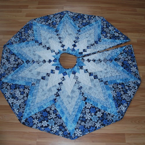 Lone Star Christmas Tree Skirt Pattern Etsy